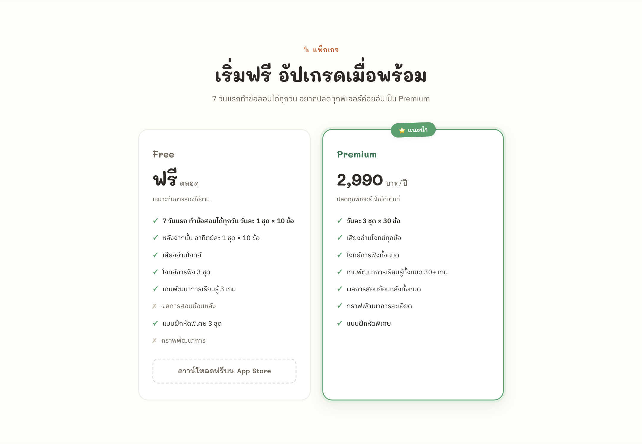 แพ็กเกจจากหน้า home